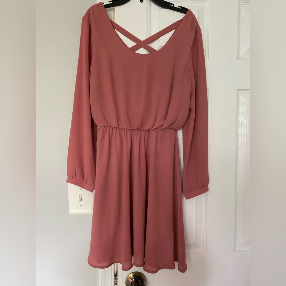 Francesca’s Lush Dusty Pink Garment